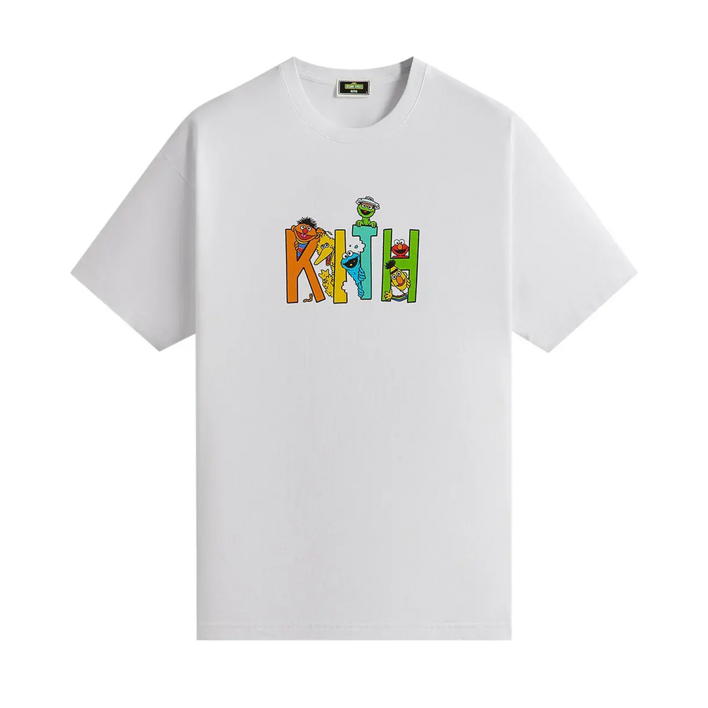 Kith x Sesame Street Tee White [USED] - M (Used)