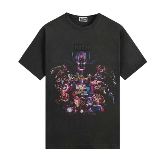 Kith x Marvel vs. Capcom Infinite Vintage Tee Black