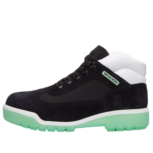 TB0A6DSWEXH Timberland Field Boot Waterproof CNSTNT DVLPMNT Black Green Glow