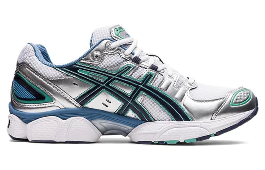 1201A424 104 ASICS Gel-Nimbus 9 Blanco Menta Acero Azul