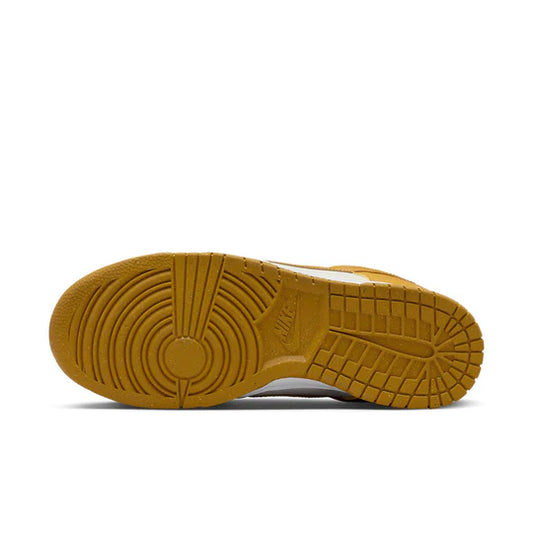 DN1431 001 Nike Dunk Low Next Nature Phantom Gold Suede (Women's)