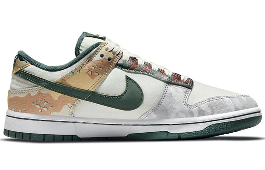 DH0957 100 Nike Dunk Low SE Sail Multi-Camo