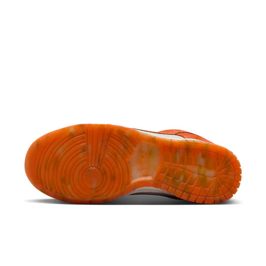 FN7773 001 Nike Dunk Low Cracked Orange (Women's)