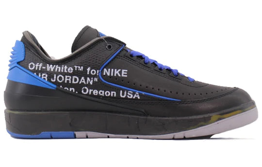 DJ4375 004 Jordan 2 Retro Low SP Off-White Black Blue