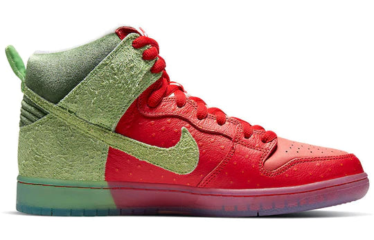 CW7093 600 Nike SB Dunk High Strawberry Cough