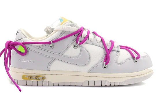 DM1602 100 Nike Dunk Low Off-White Lot 21