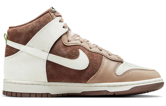 DH5348 100 Nike Dunk High Light Chocolate