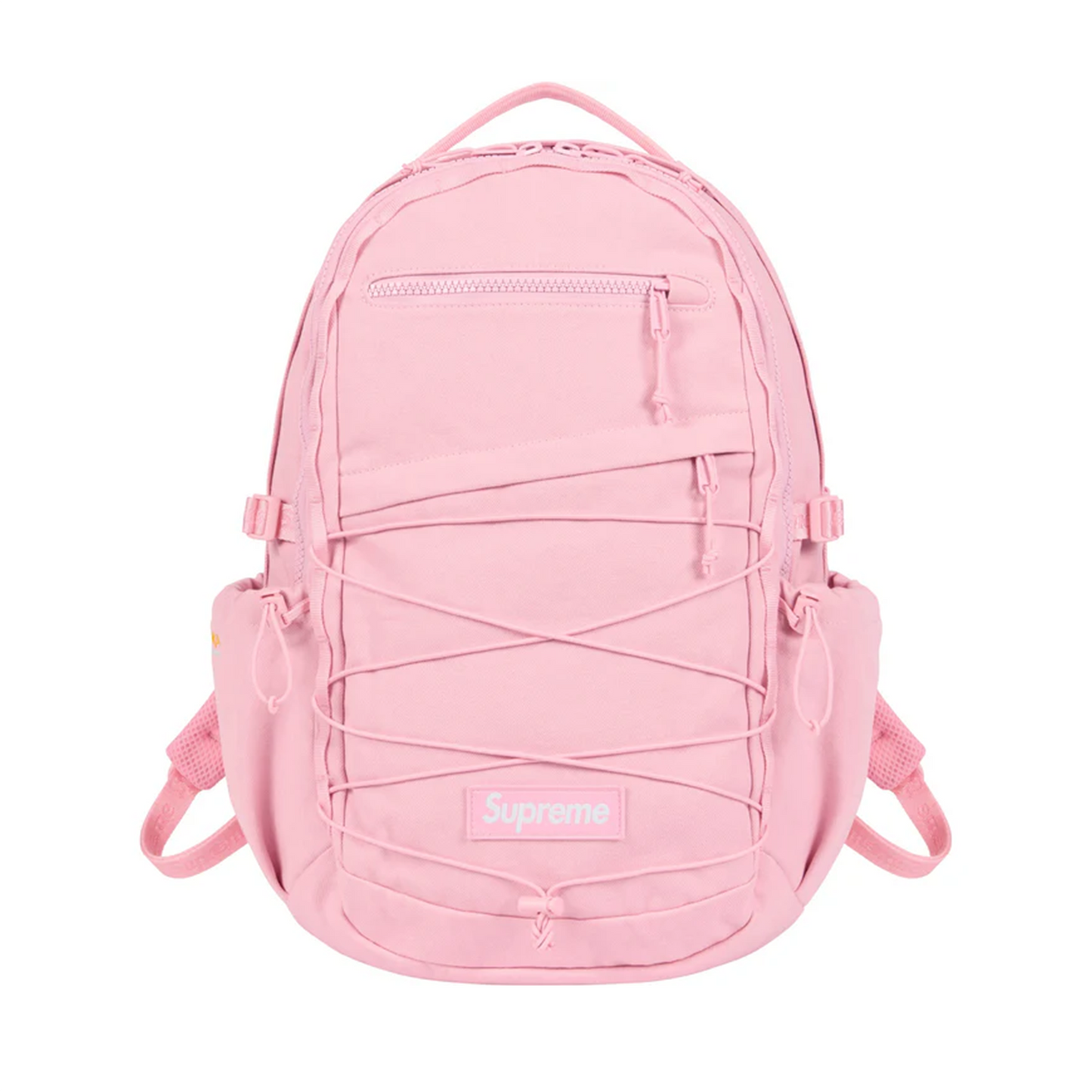 Supreme Logo Backpack (SS25) Light Pink