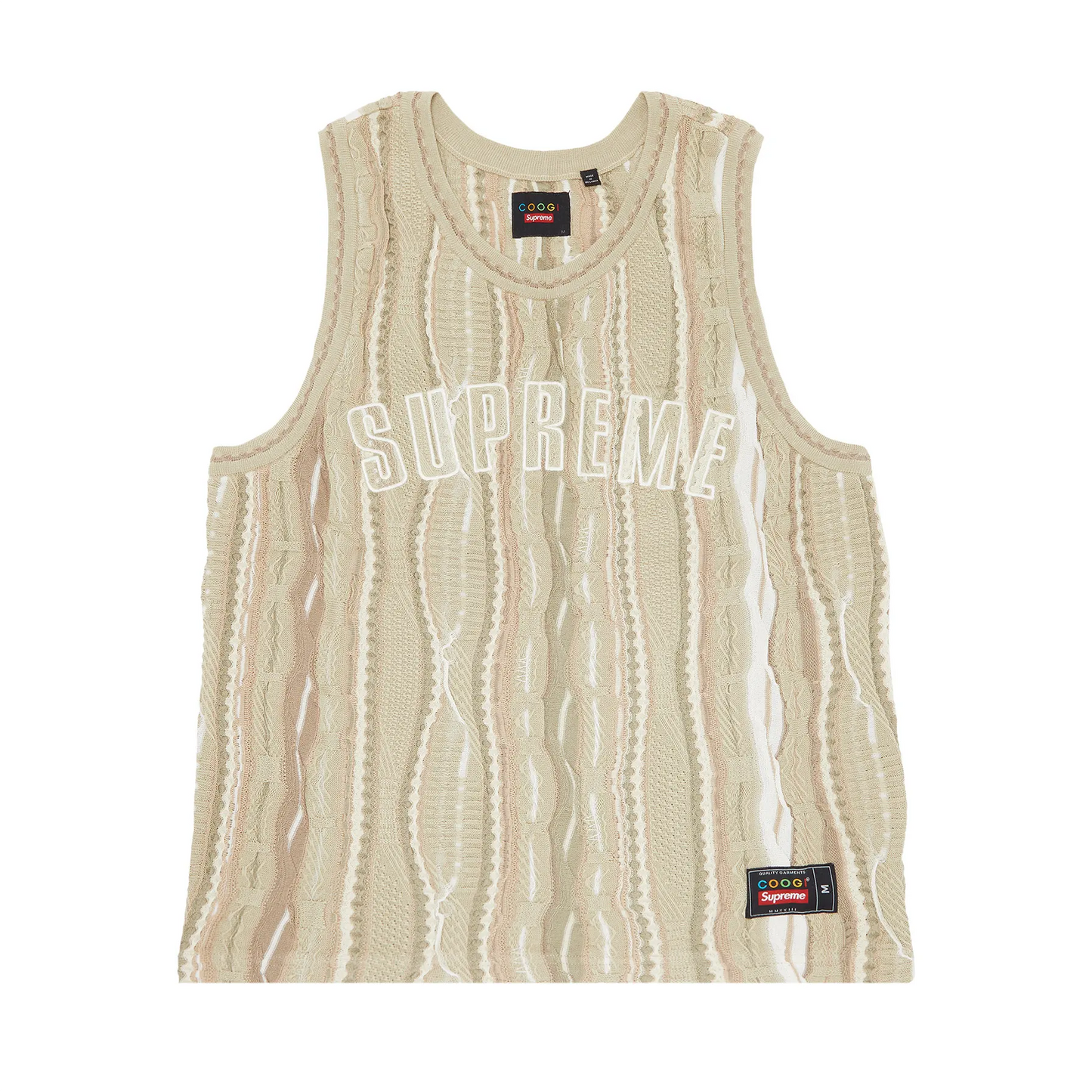 Supreme Coogi Basketball Jersey Tan