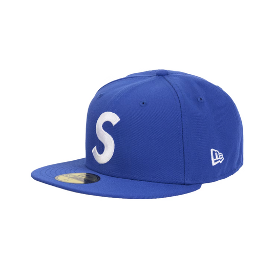 Supreme Screw Ball S Logo New Era 59Fifty Fitted Hat Royal