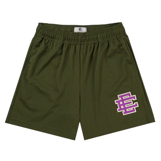 Eric Emanuel EE Basic Short Chive Green/Purple