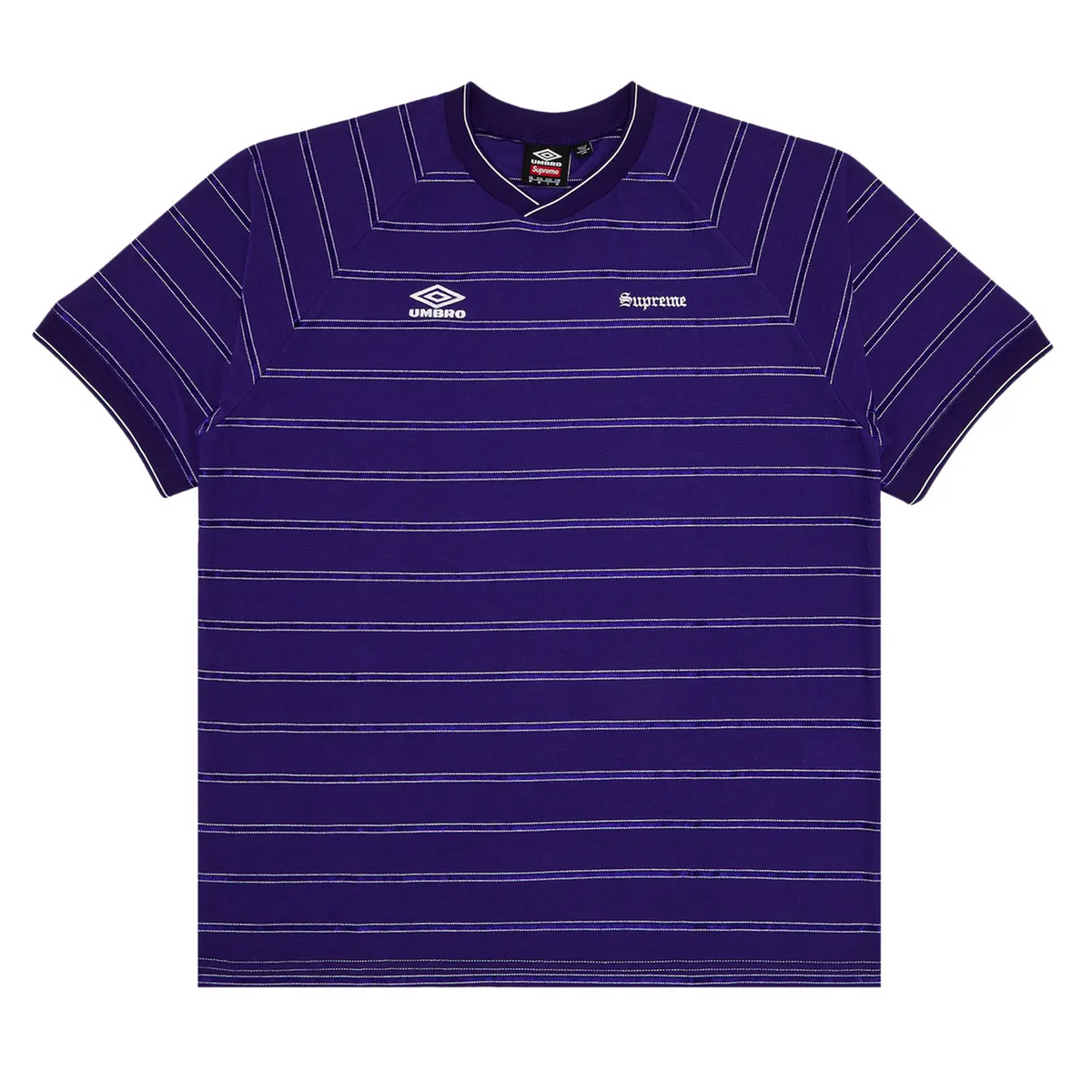 Supreme x Umbro Stripe Soccer Jersey 'Purple' – DISTRICT ONE NY