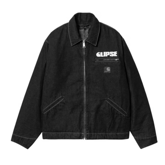 Carhartt WIP x Clipse OG Detroit Jacket Black