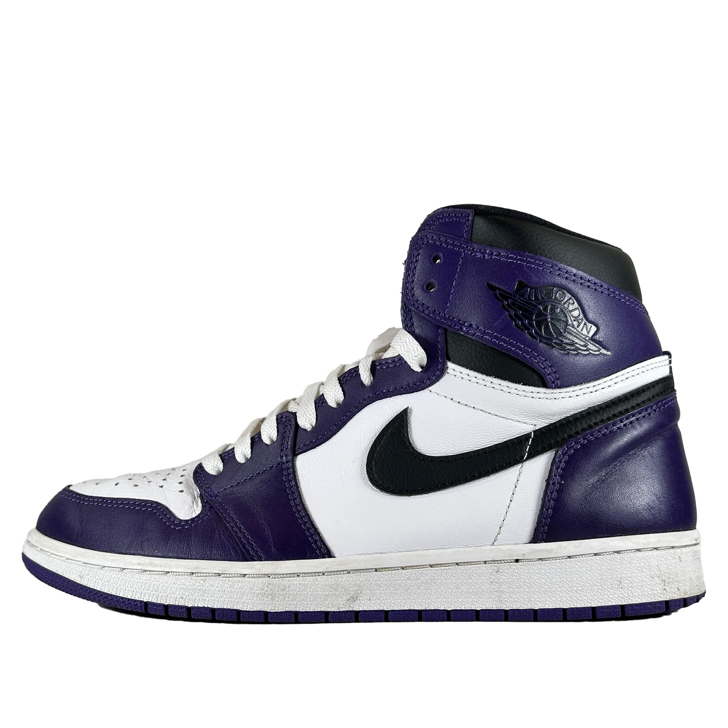 555088 500 Jordan 1 Court Purple [USED] - 10 M (Used)