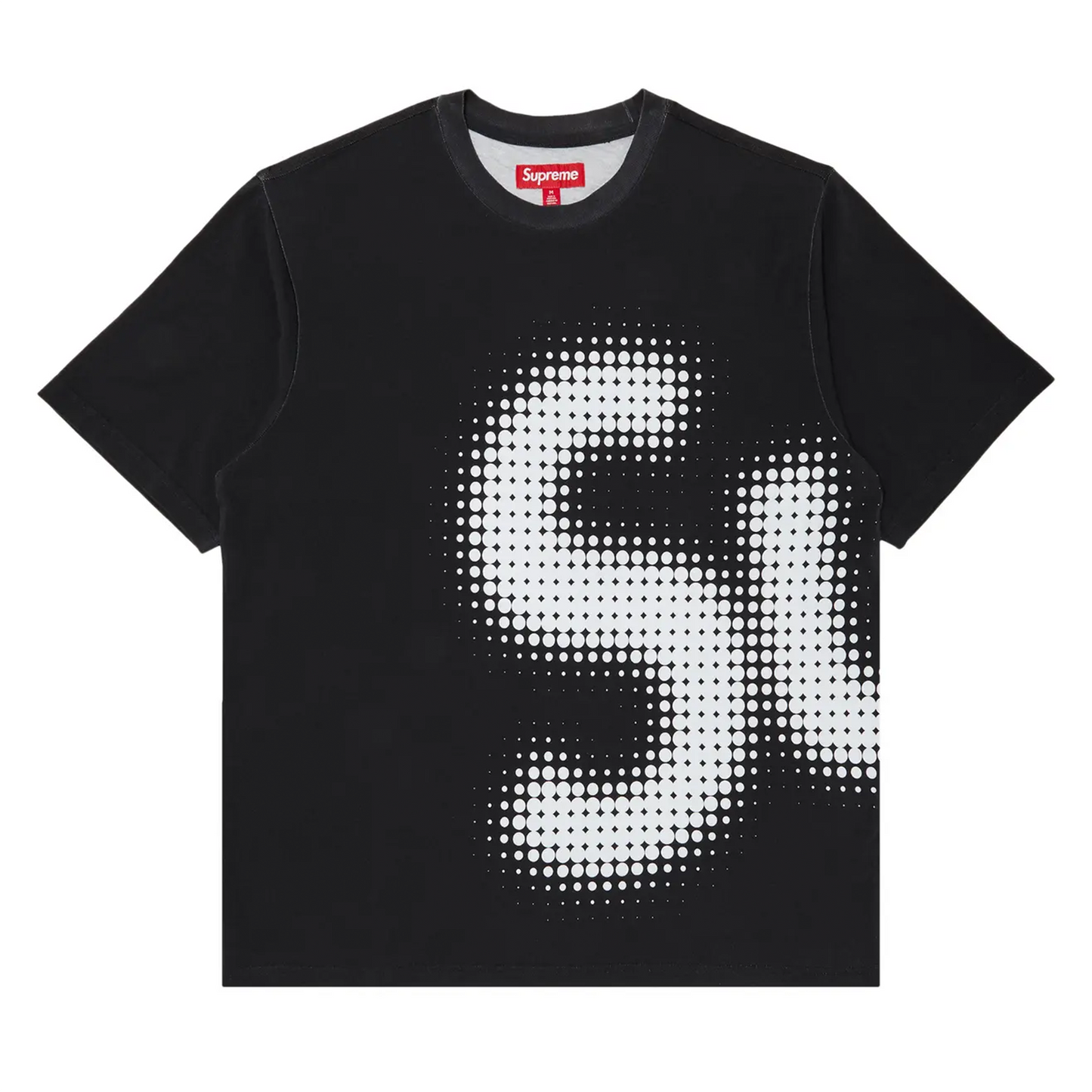 Supreme Halftone Short-Sleeve Top 'Black'