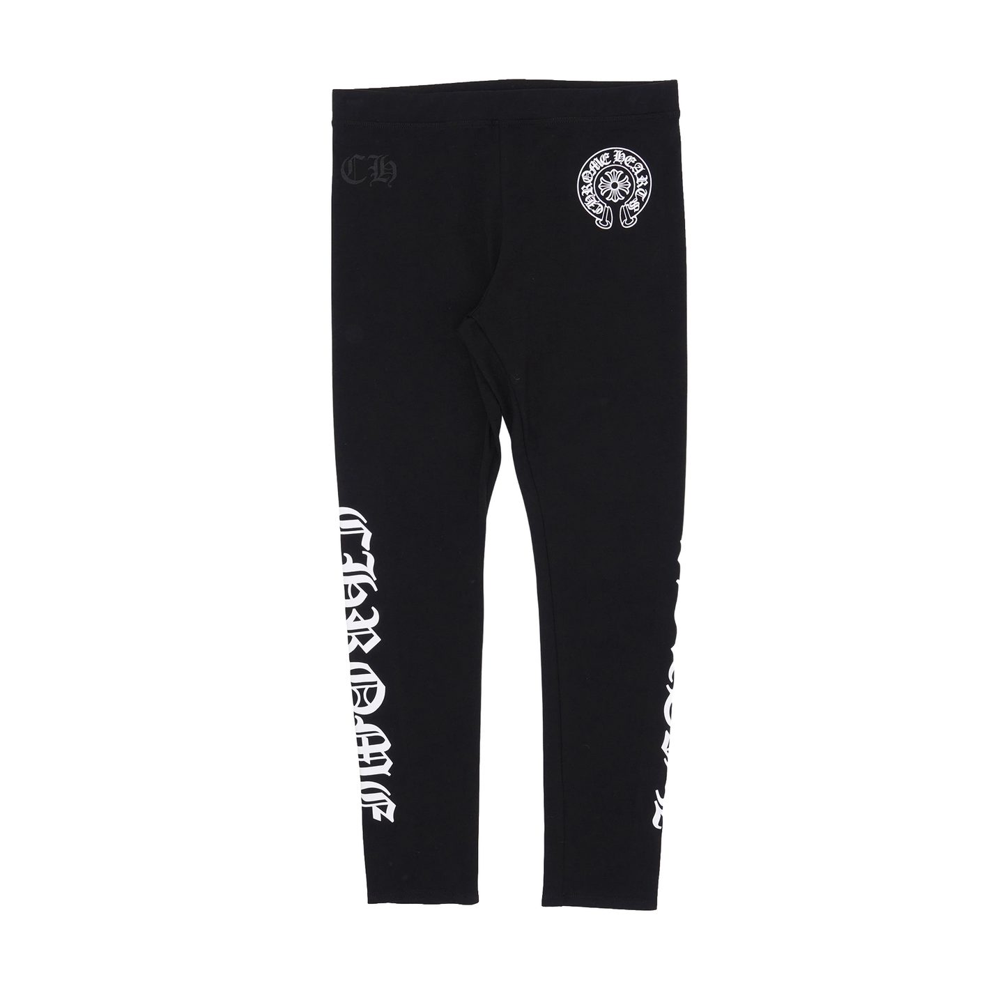 Chrome Hearts Horseshoe Logo Spellout Leggings