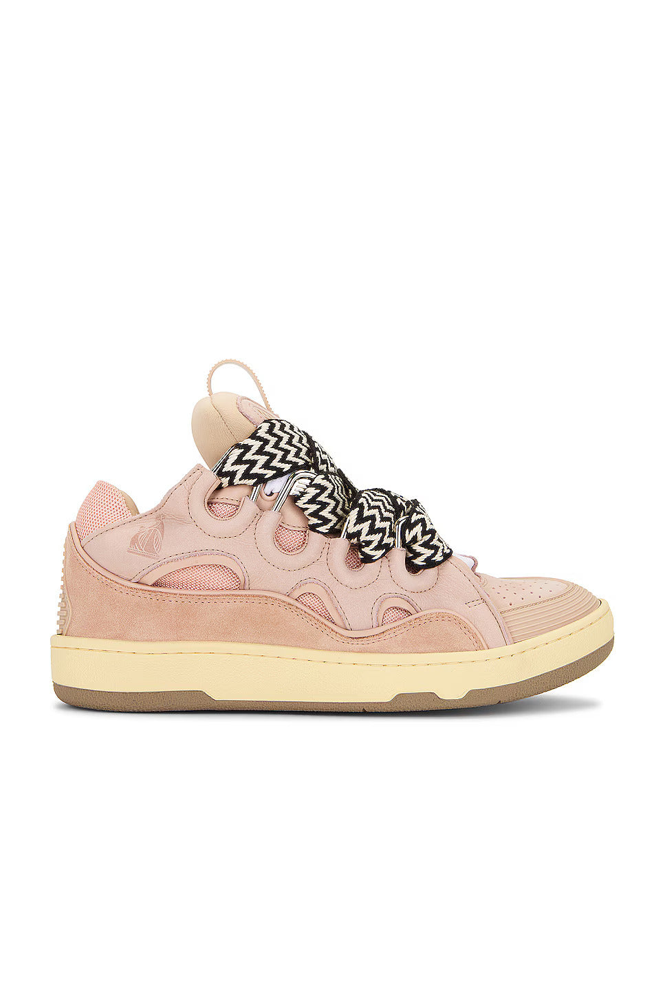 FM-SKRK11-DRA2-A20 Lanvin Leather Curb Pale Pink