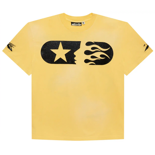 Hellstar Marathon T-Shirt Yellow
