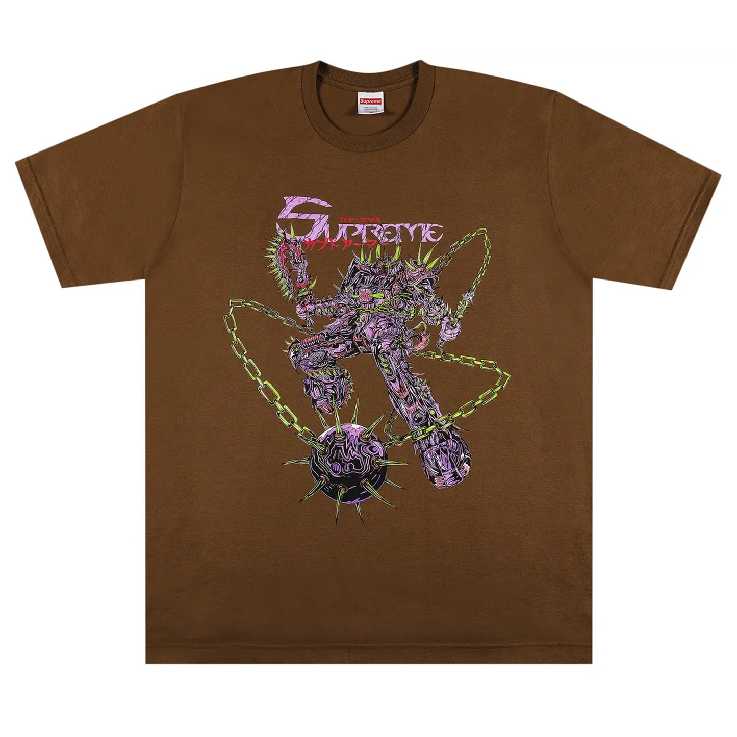 Supreme Spikes Tee Brown