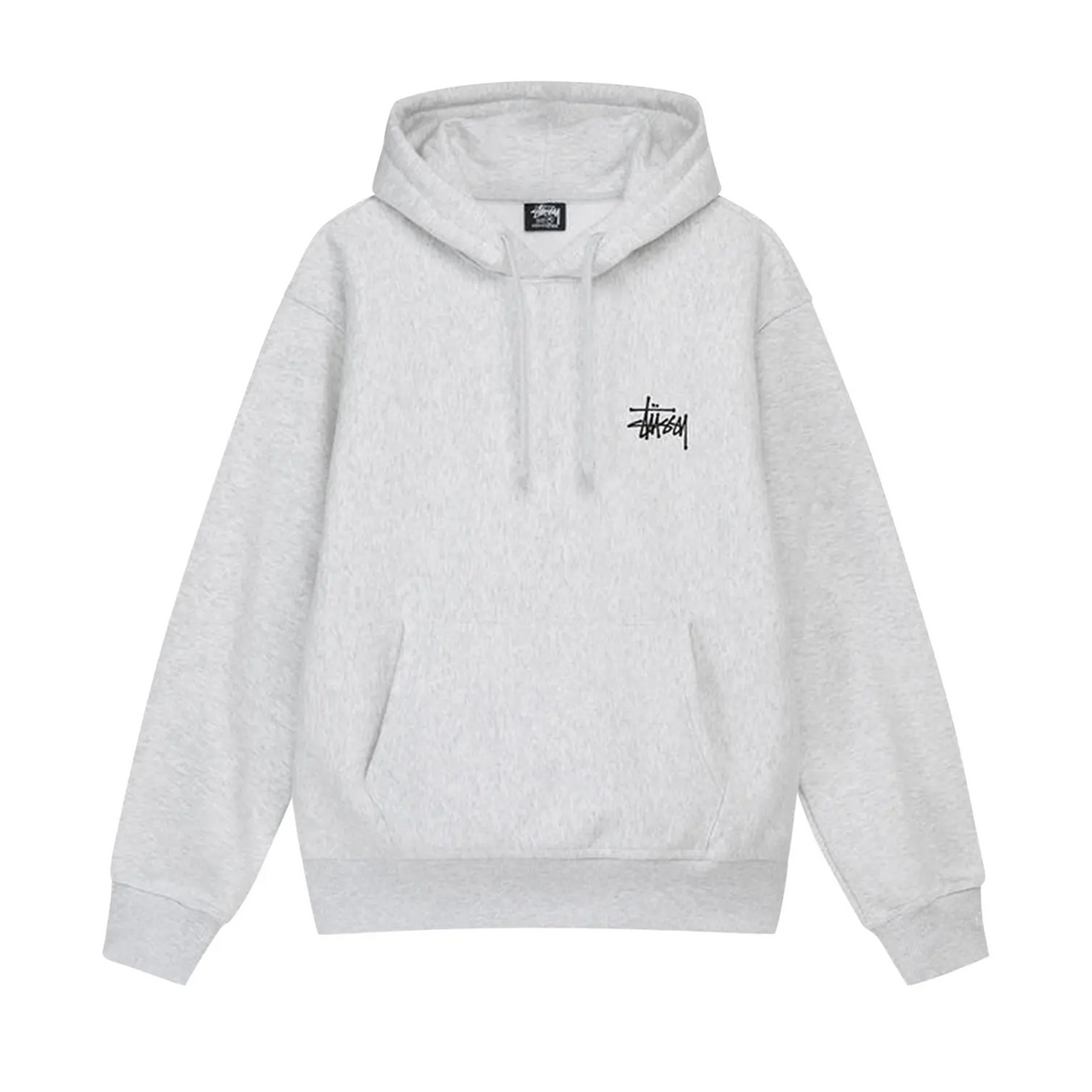 Stussy Basic Hoodie 'Ash Heather' [USED] - M (Used)