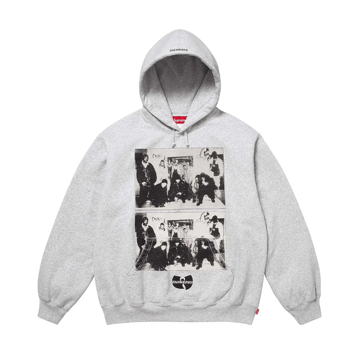 Supreme Wu-Tang Clan Hooded Sweatshirt Grey