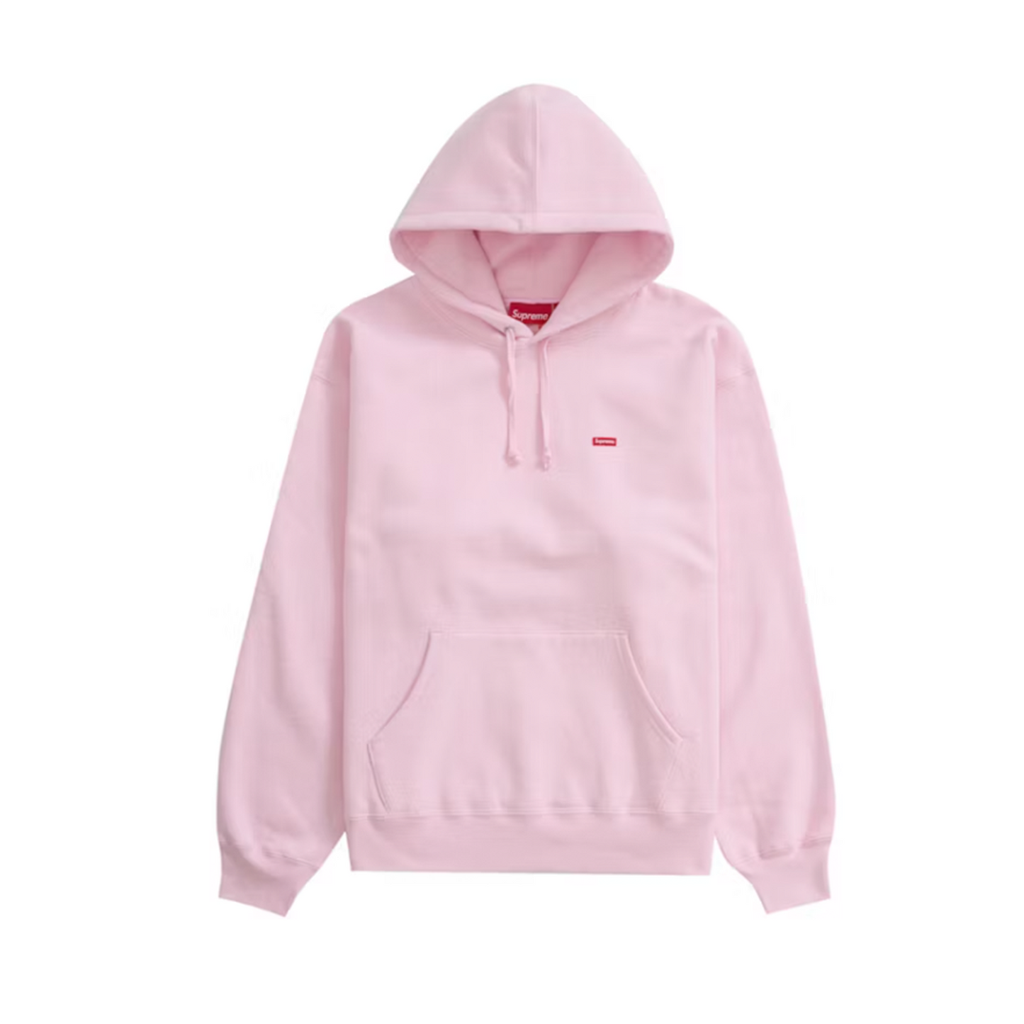 Supreme Small Box Hooded Sweatshirt (SS24) Light Pink [USED] - L (Used)