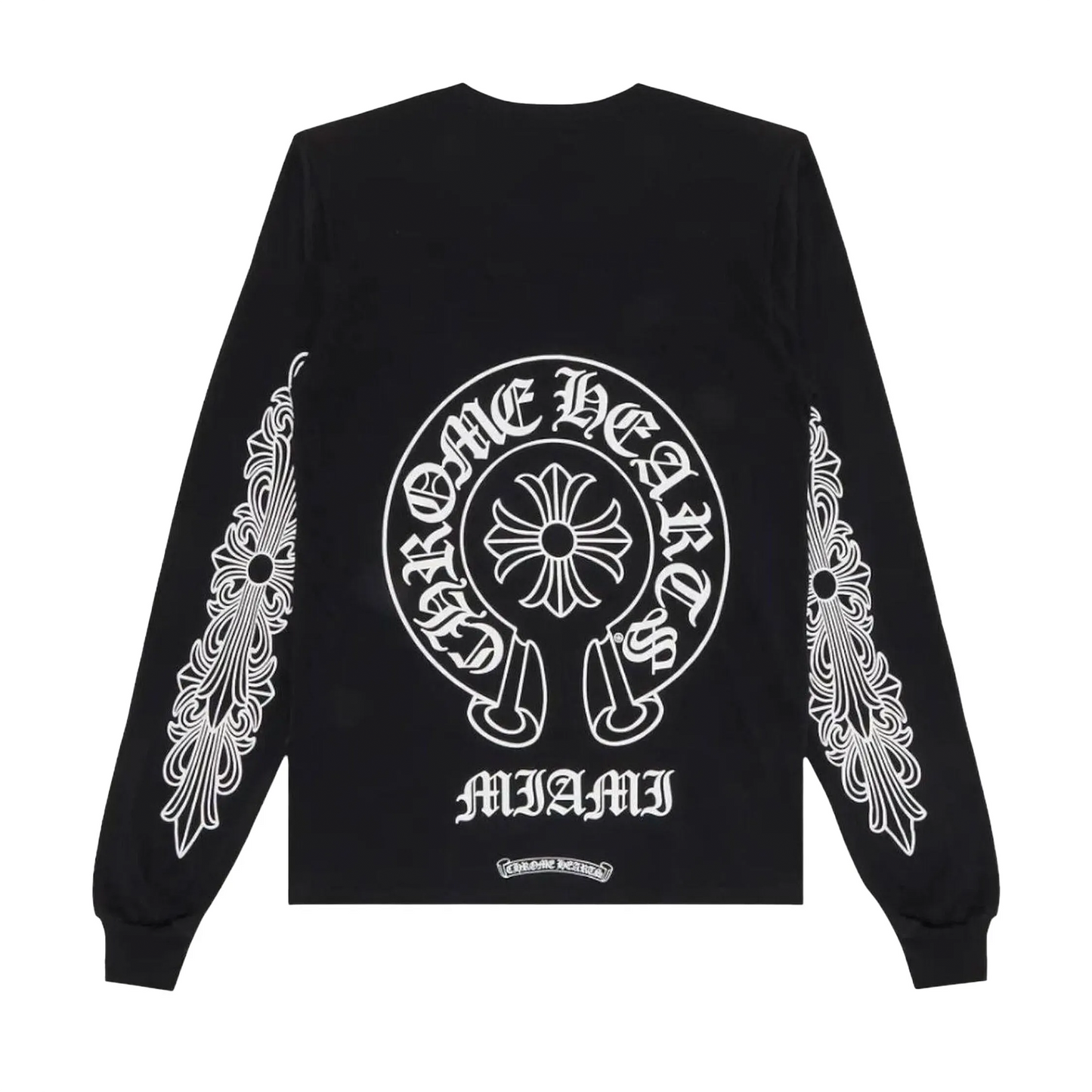 Chrome Hearts Miami Exclusive L/S T-Shirt Pocket Tee Black [USED] - M (Used)