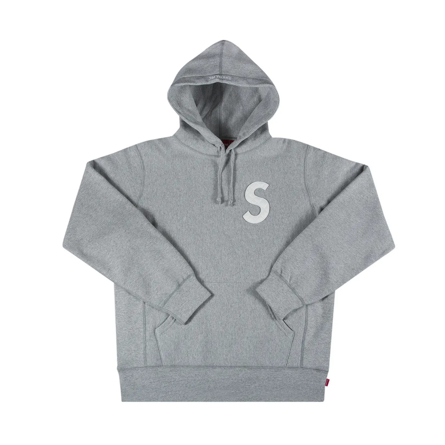 Supreme S Logo Hooded Sweatshirt (SS20) Heather Grey [USED] - L (Used)