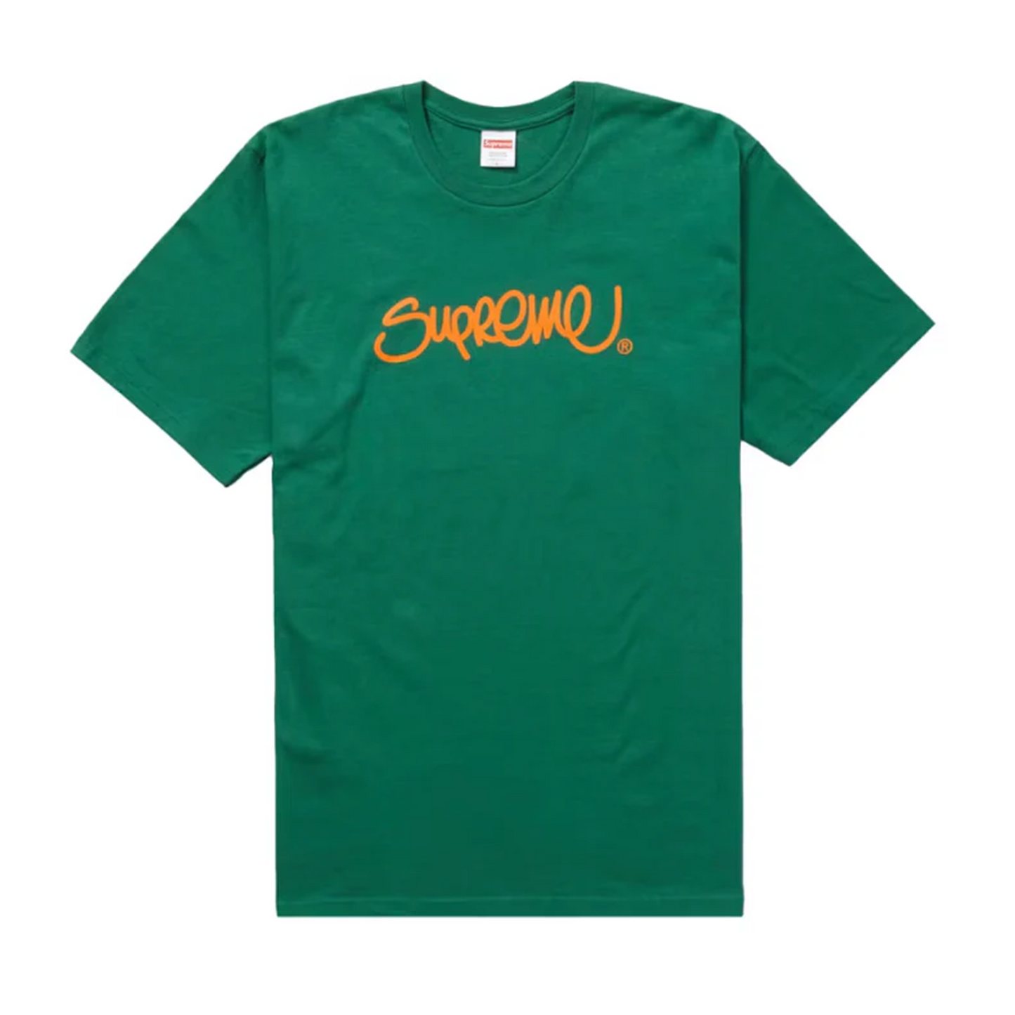 Supreme Handstyle Tee Light Pine [USED] - L (Used)