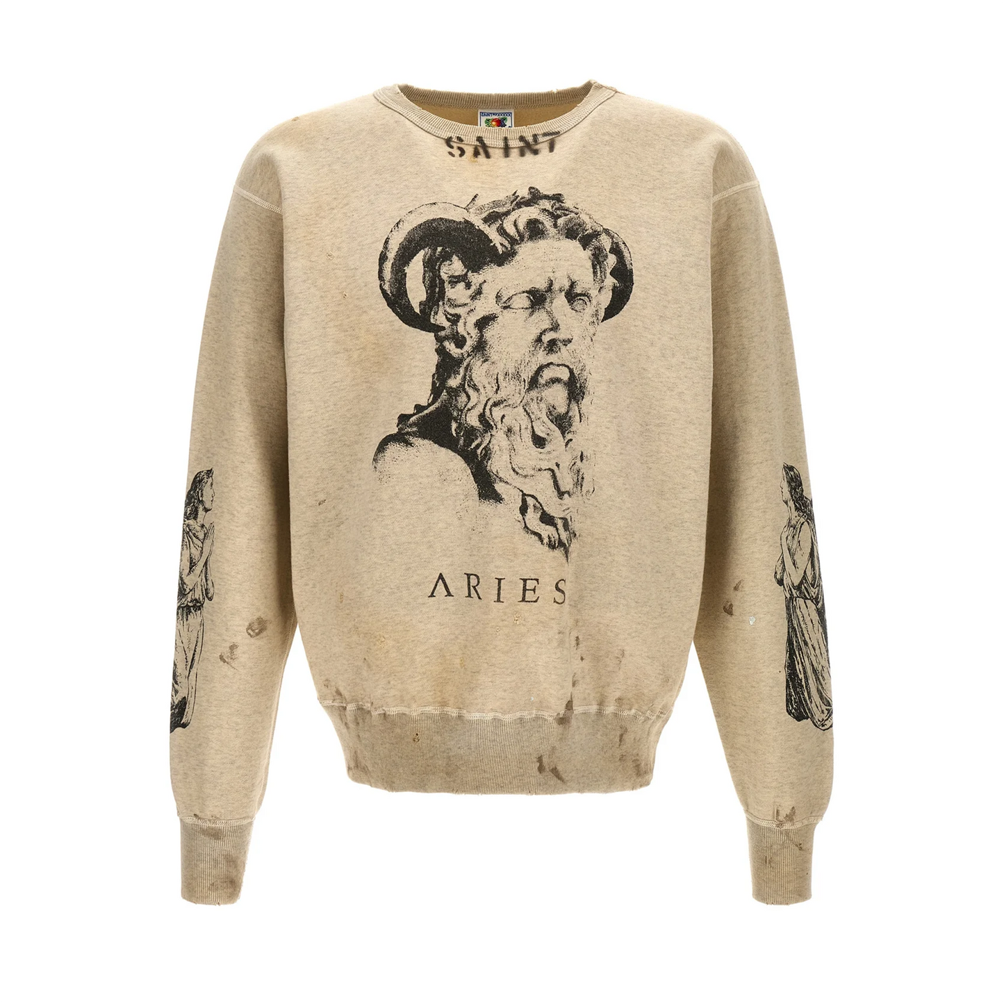 Saint Michael Aries Printed Sweatshirt [USED] - XL (Used)