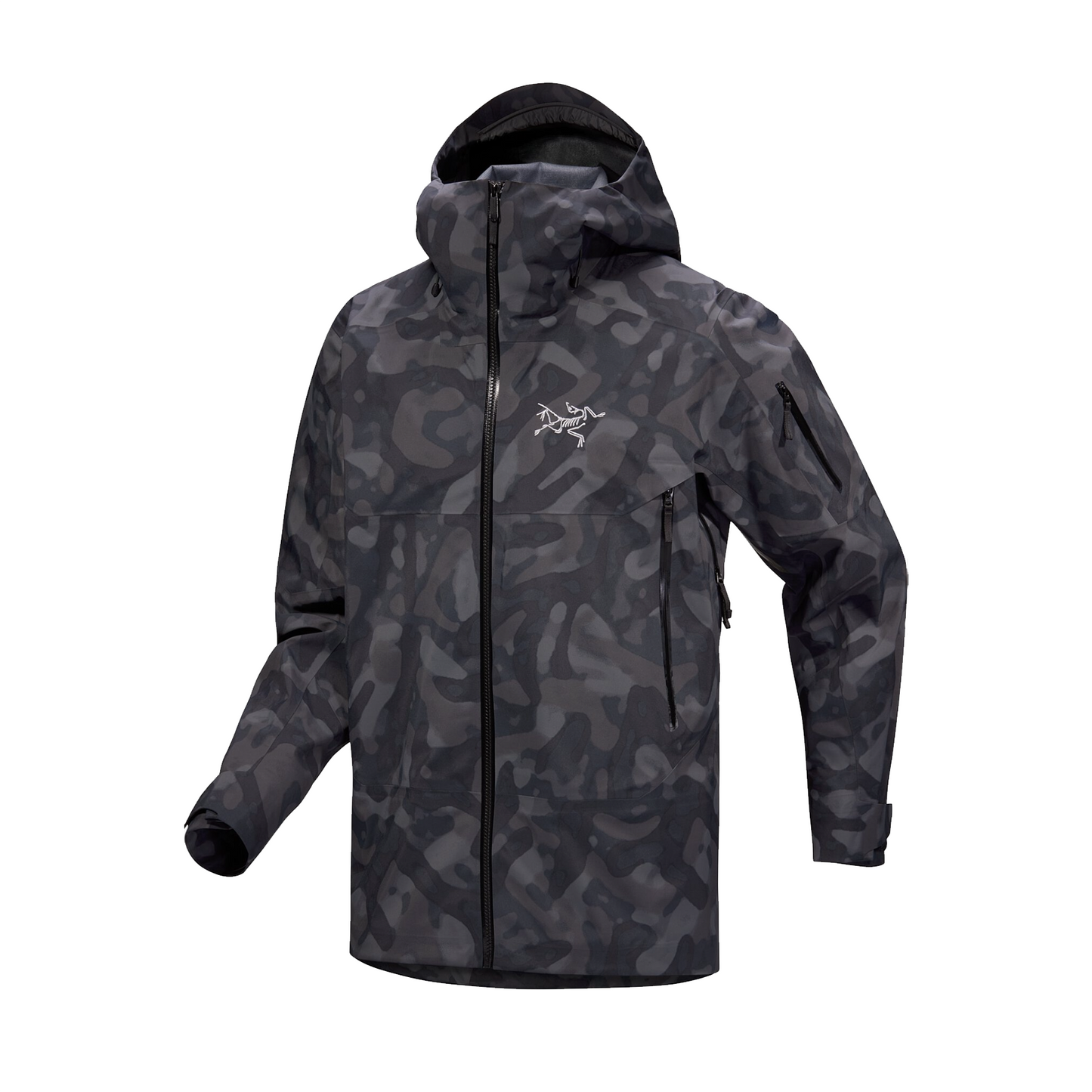 Arc'teryx Men's Sabre Jacket Print Black Grottoflage