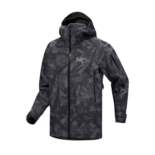 Arc'teryx Men's Sabre Jacket Print Black Grottoflage