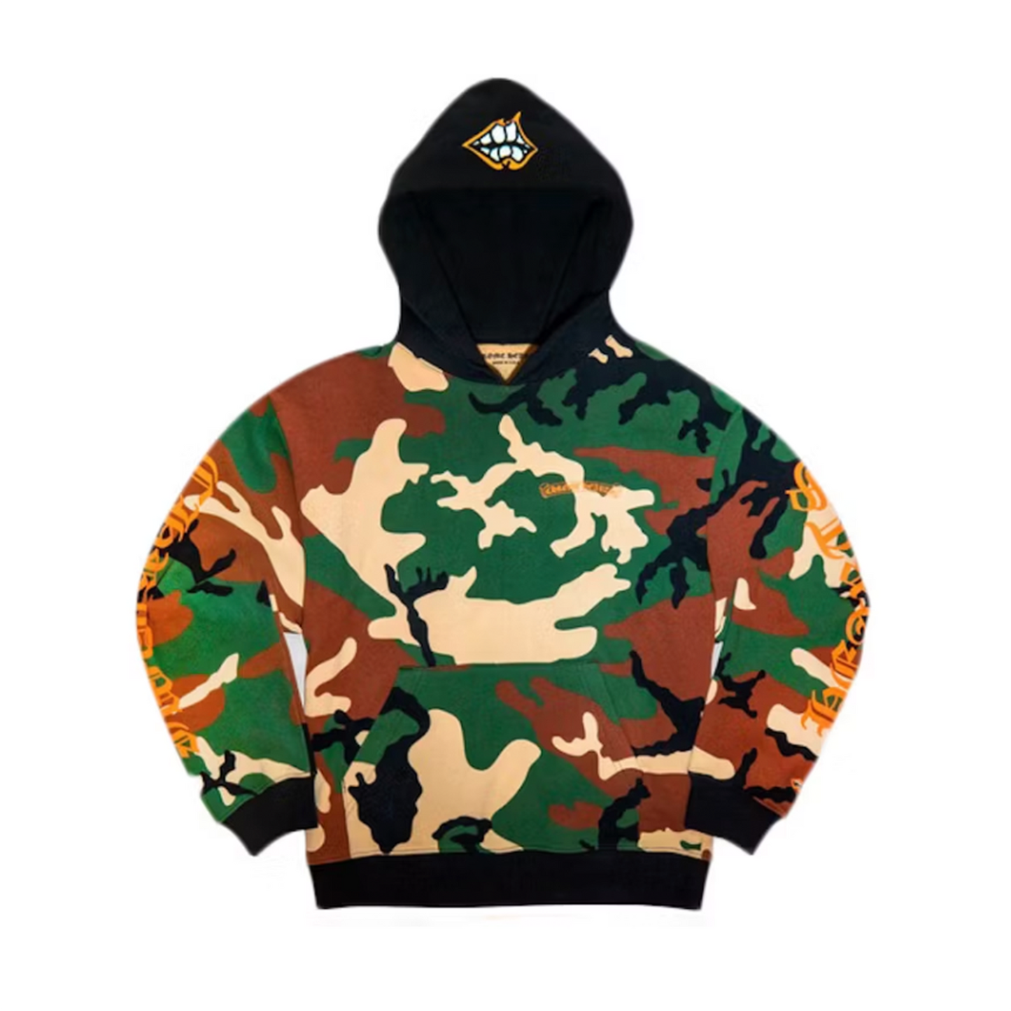 Chrome Hearts Matty Boy Caution Hoodie Camo [USED] - L (Used)