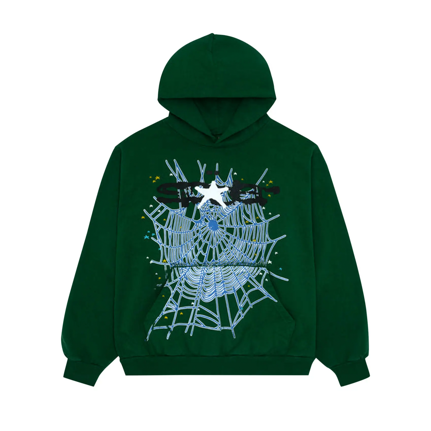 Sp5der Web Hoodie Hunter Green [USED] - L (Used)