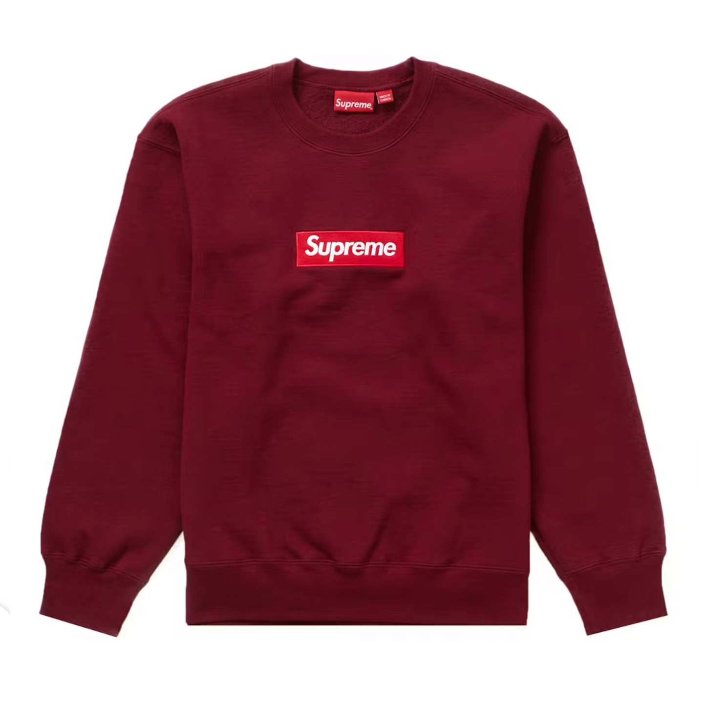 Supreme Box Logo Crewneck (FW22) Cardinal [USED] - M (Used)