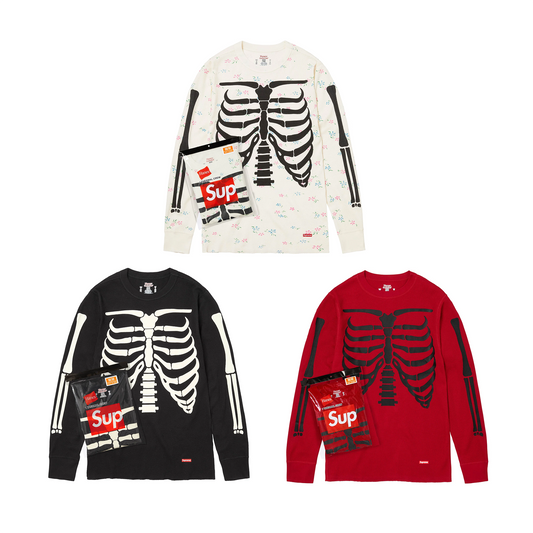 Supreme Hanes Bones Thermal Crew FW26 (1 Pack)