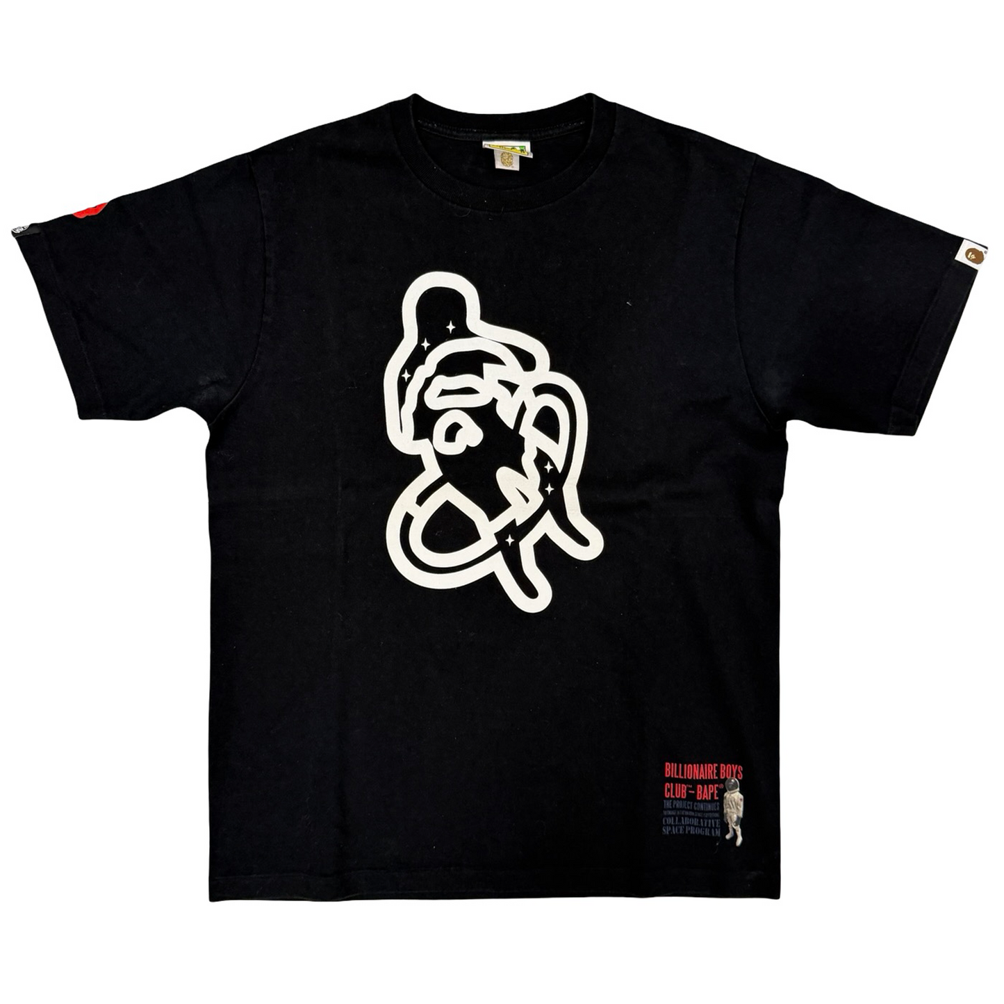BAPE x Billionaire Boys Club Tee Black [USED] - M (Used)