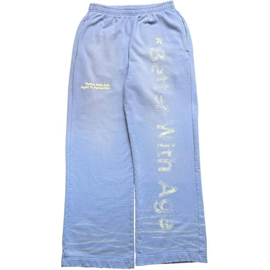 Better With Age In Case You Forgot Sweatpants Baby Blue [USED] - M (Used)