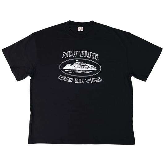 Corteiz New York Rules The World Black