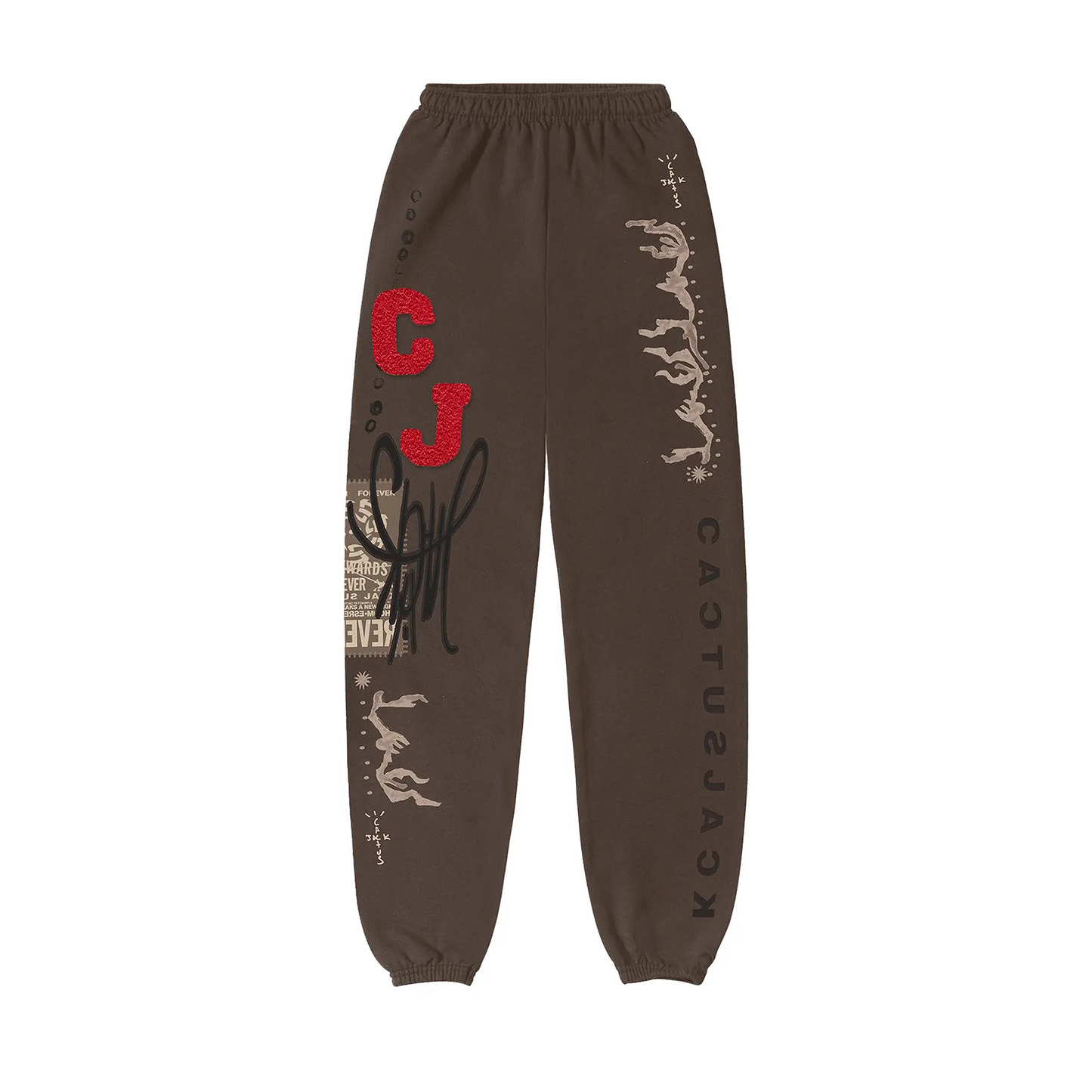 Travis Scott Flare Sweatpants Brown [USED] - M (Used)