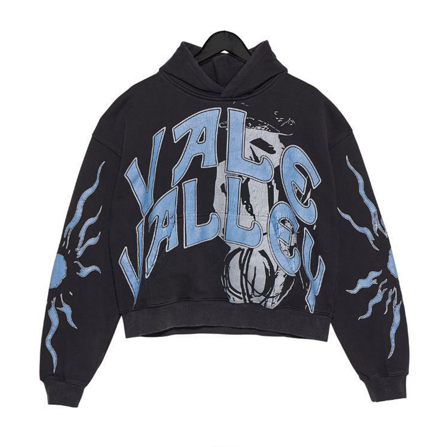 Vale Valley Black Hoodie [USED] - L (Used)