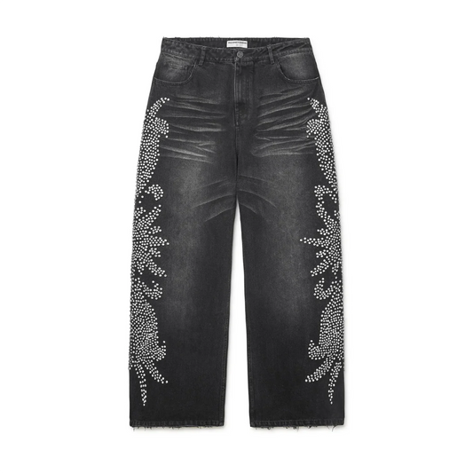 Vale Forever Mono Tsunami Denim Pants Black [USED] - 34 (Used)