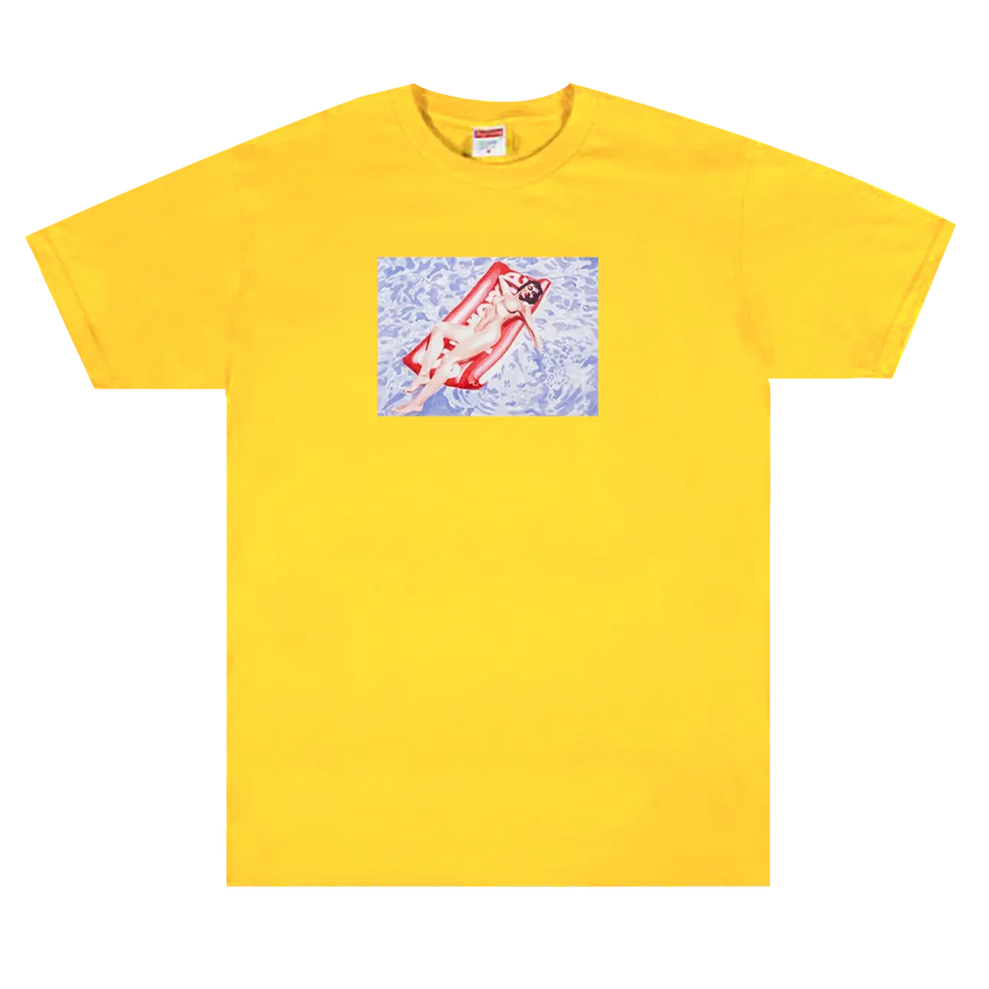 Supreme Float Tee Yellow
