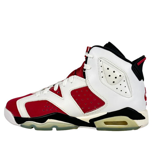 384665 106 Jordan 6 Retro Carmine (2021) (GS) [CONDITIONAL] - 6.5 Y (Yellowing)
