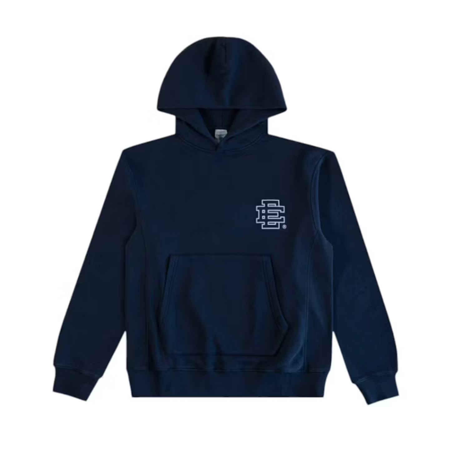 Eric Emanuel EE Basic/Core Hoodie (FW24) Navy/White [USED] - L (Used)