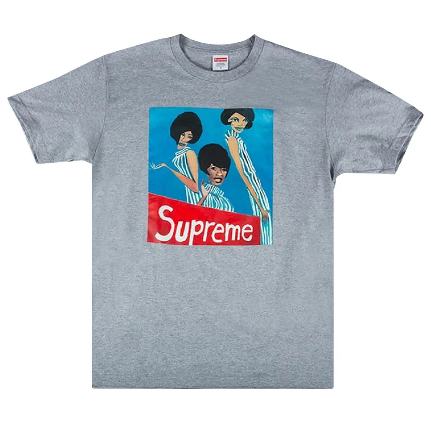 Supreme Group Tee Heather Grey [USED] - S (Used)