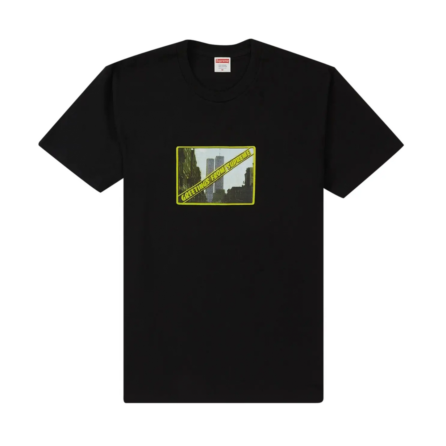 Supreme Greetings From Ny Tee 'Black' [USED] - XL (Used)