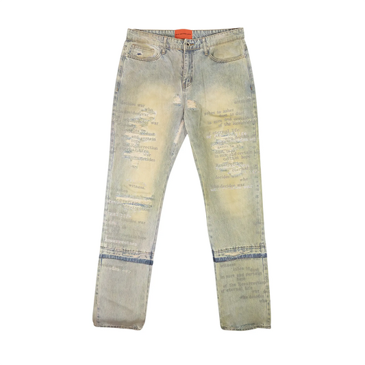 Who Decides War Ashes To Ashes Denim 'Sky' [USED] - 38 (Used)