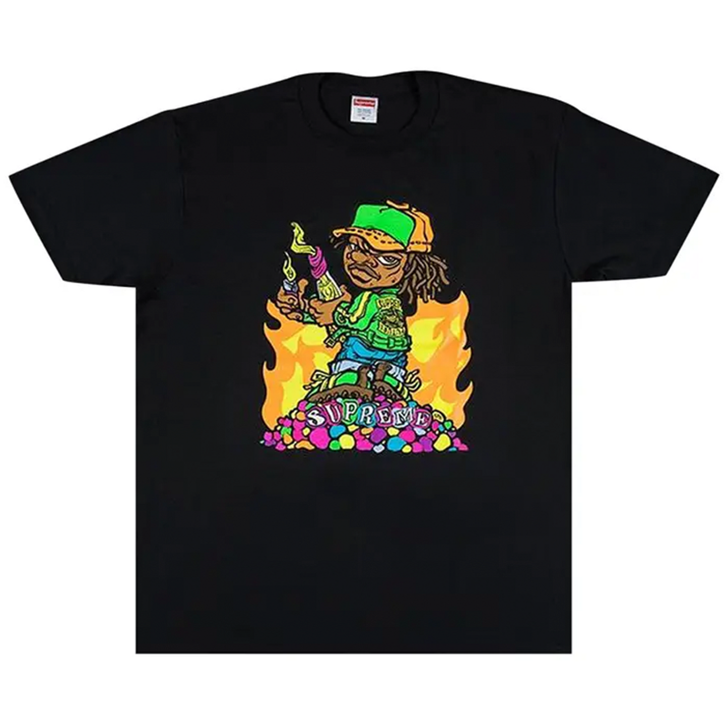 Supreme Molotov Kid Tee Black