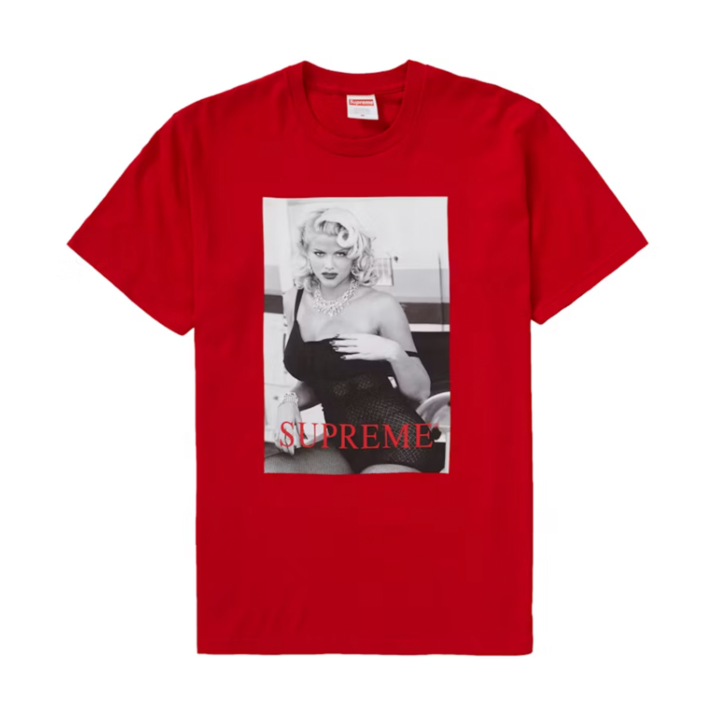 Supreme Anna Nicole Smith Tee Red